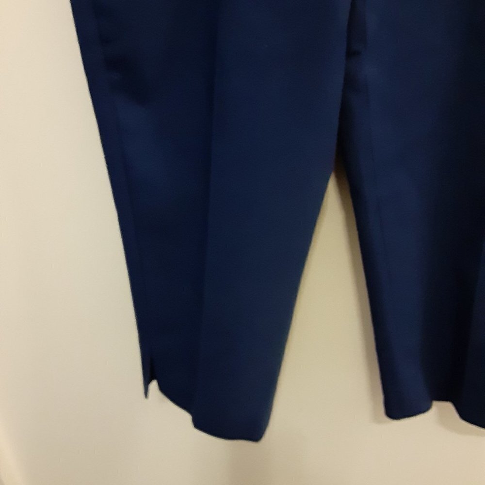 Ruby Rd. 10 Petite Blue Capri Pants. - Picture 3 of 4